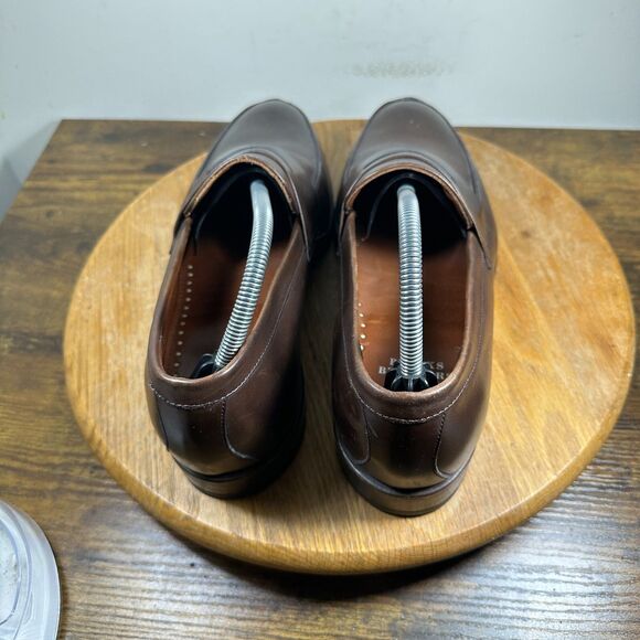 Brooks Brothers Penny Loafer Oxford Brown Dress Shoe Men\'s Size 9 main image 7
